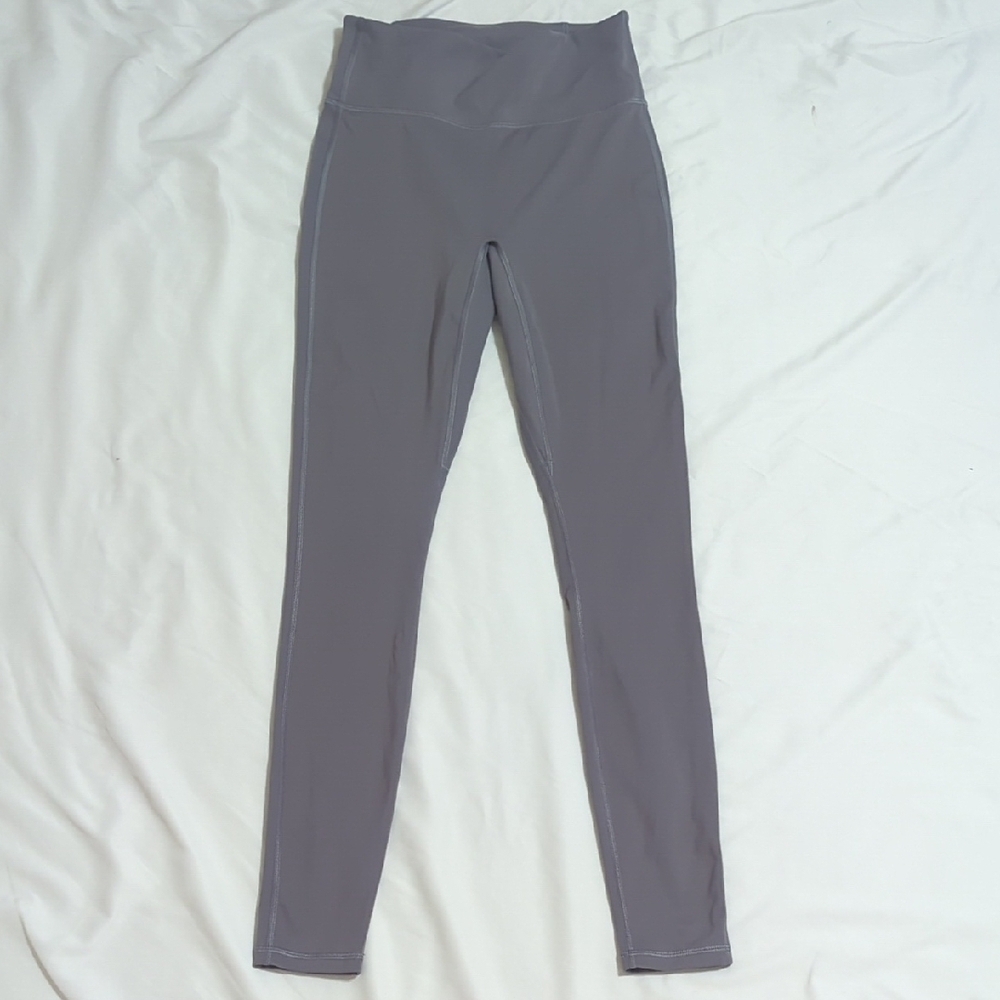 Fabletics Trinity Motion365® High-Waisted Legging, Color Quarry Grey/White Sz S - Picture 9 of 15